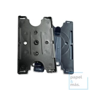 PORTACREDENCIAL PLASTICO - GIRATORIO C/GANCHO